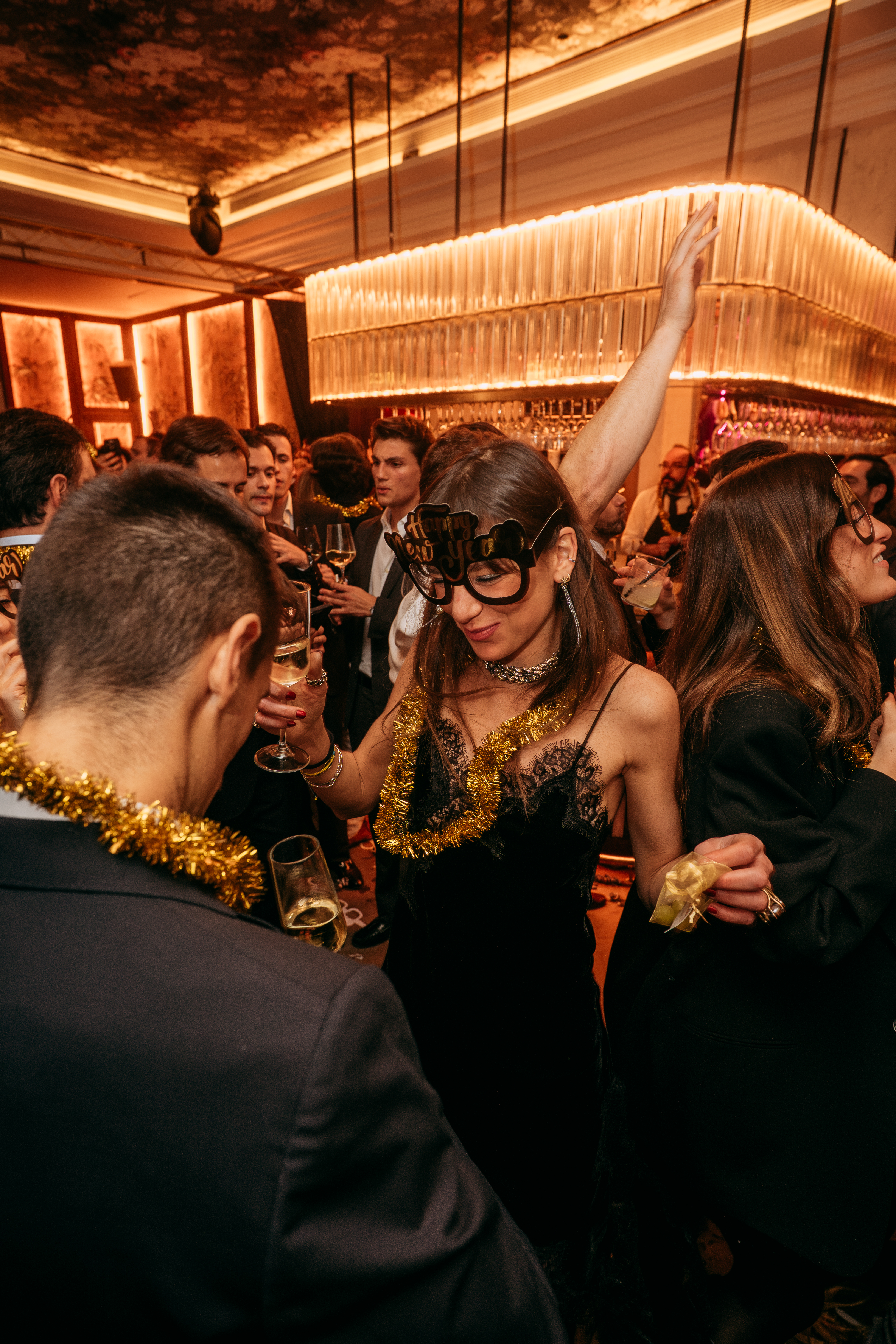 The party atmosphere at Casa Ozama
